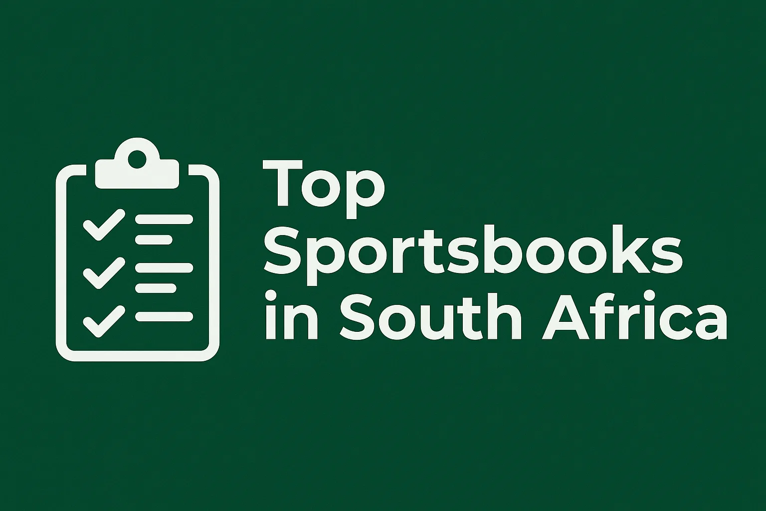 Top Sportsbooks in South Africa